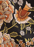 Boho Skirts in Maryam Black Gold Flower For Women